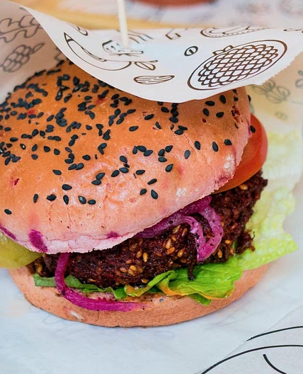 Sweet Potato Black Bean Burgers