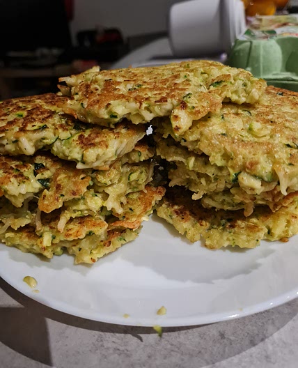 Galettes de courgette au fromage