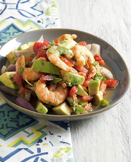 CEVICHE AVOCADO SHRIMP SALAD