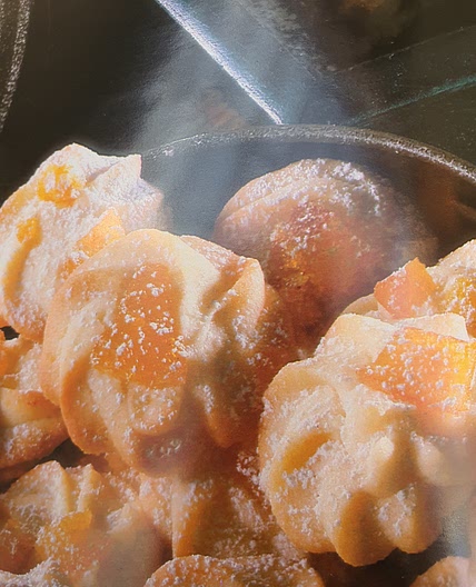 Sour cream and lemon shortbreads