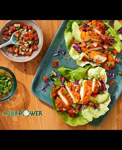 Chicken Tender Lettuce Wrap