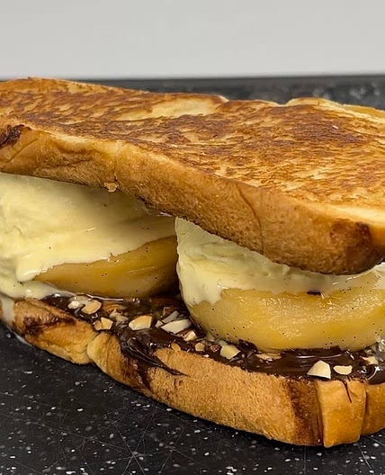 Poire hélène sandwich