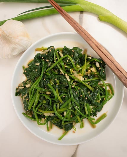 Korean Spinach Side Dish
