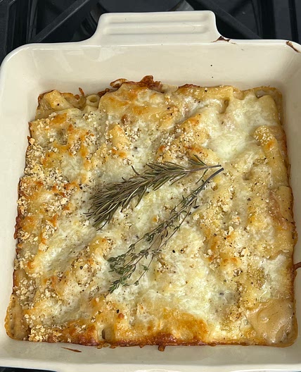 French Onion Soup Baked Ziti