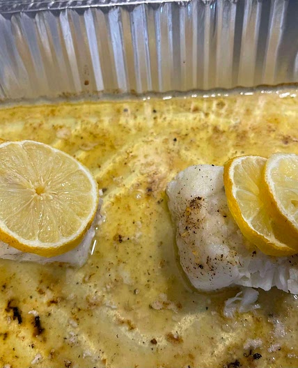 Lemon Butter Garlic Cod