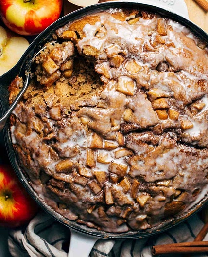 Apple fritter skillet 