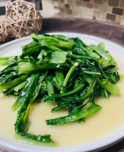 Garlic A-Choy Stir-fry | 蒜蓉A菜