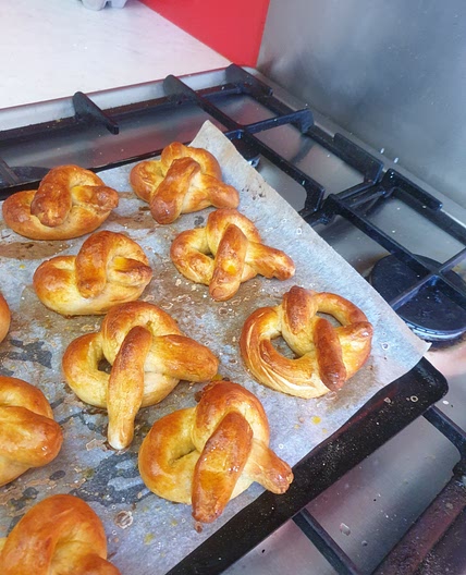 Colleen Ballanger's pretzels