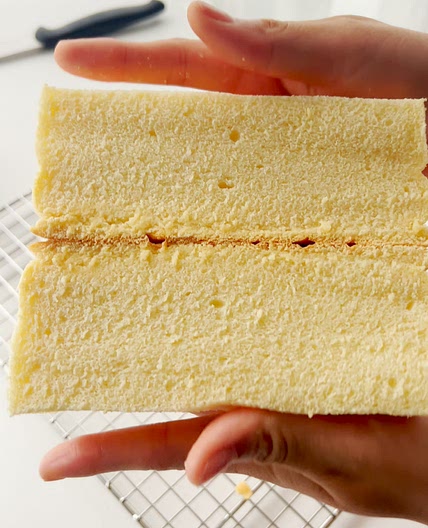 Oven Chiffon Cake Sponge Cake