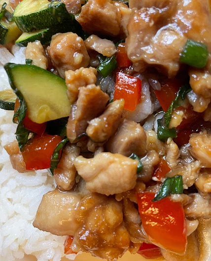 Spicy Thai Basil Chicken (Pad Krapow Gai)