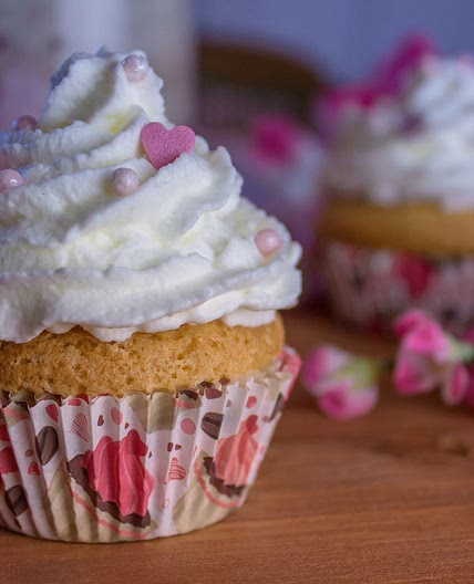 Cupcake vaniglia senza lattosio
