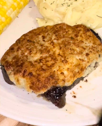 Parmesan Crusted Steak