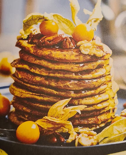 Maple Pumpkin Pie Pancakes