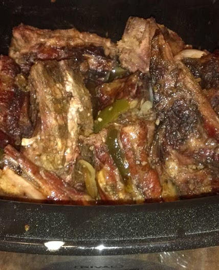 Crockpot Smoked Neckbones