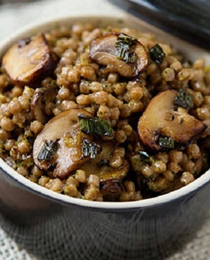 Mushroom couscous