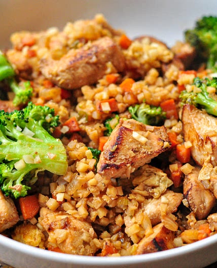 Low Carb Chicken Fried Rice