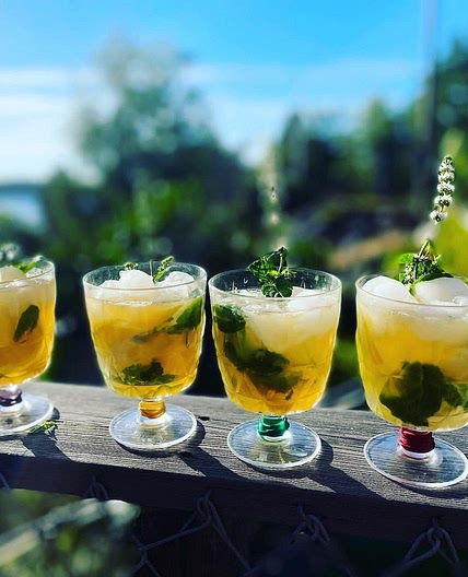 Bourbon Smash