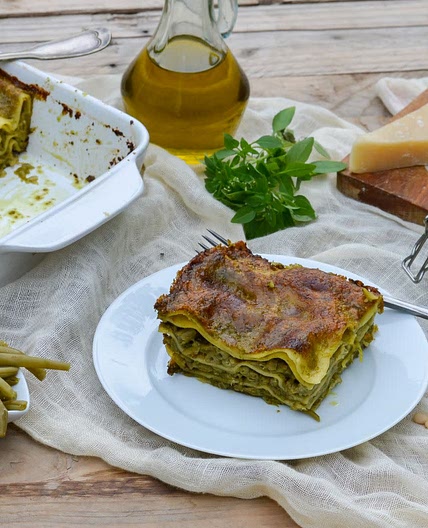 LASAGNES D’ÉTÉ AU PESTO