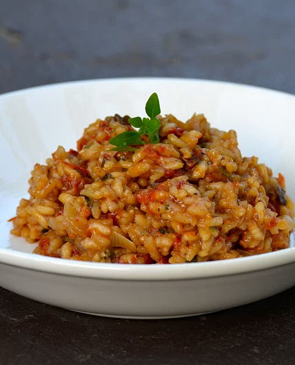 Risotto   AUX LÉGUMES D’ÉTÉ