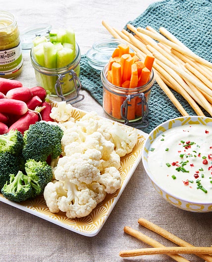 Dips de légumes