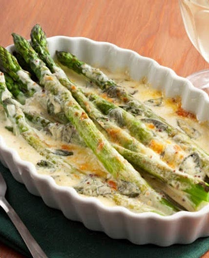 Gratin D’ASPERGES ET DE CHAMPIGNONS