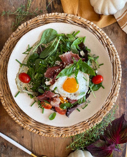 Italian BLT breakfast bowl 