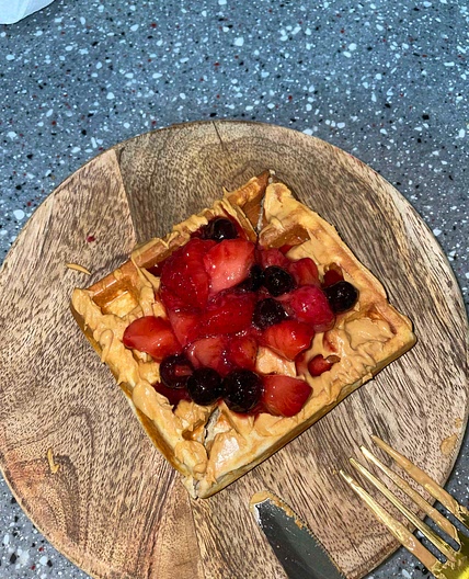 Protein waffles