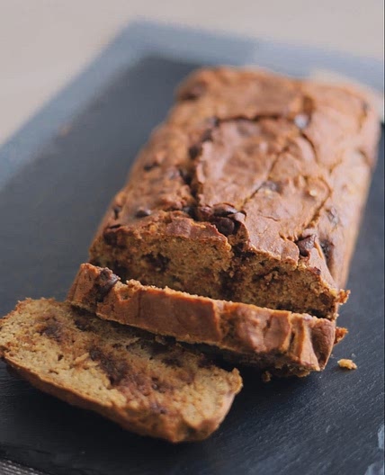 Pan de banano saludable