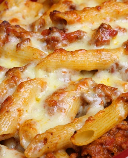 Pork Mince & Pasta Bake recipe