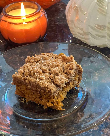 Allergy Friendly Pumpkin Coffee Cake