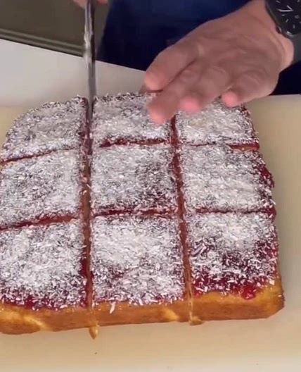 OLD SKOOL JAM & COCONUT CAKE
