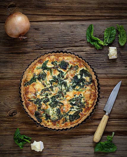 Quiche oignons epinard roblochon (ok)