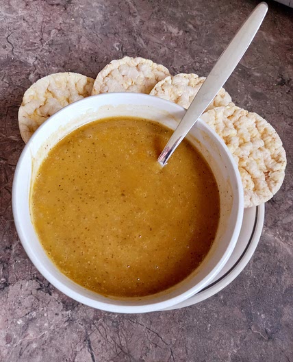 Spiced Butternut Squash Soup (1.85g fat)