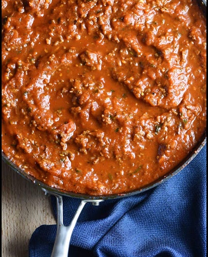Jacob’s spaghetti sauce 
