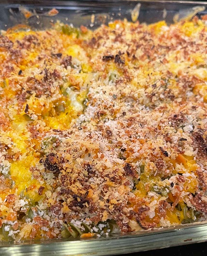 Curtis’ Baked Panko Mac & Cheese