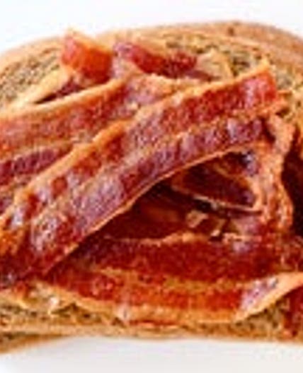 Peanut Butter and Bacon Sandwich