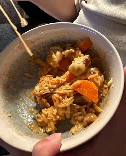 Orzo Stew