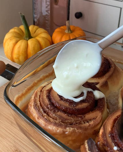 Perfect cinnamon rolls🥰