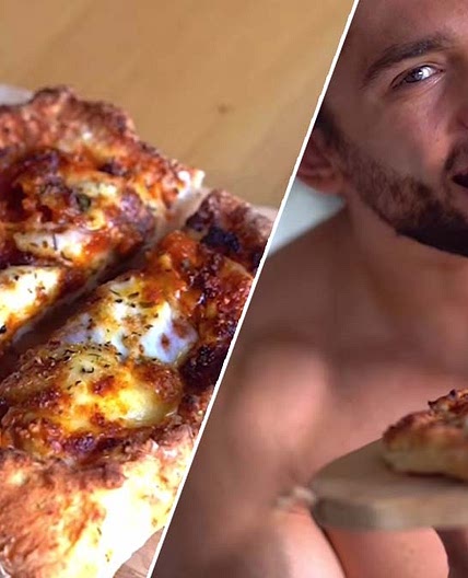 High-Protein Stuffed Crust Airfryer Pizza | MYPROTEIN™