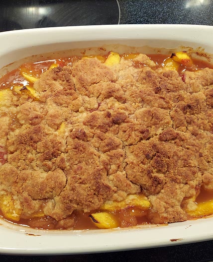 Fresh Southern Peach Cobbler