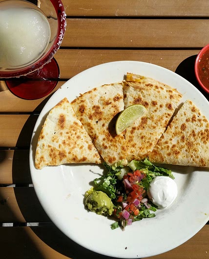 Buffalo Shrimp Quesadillas