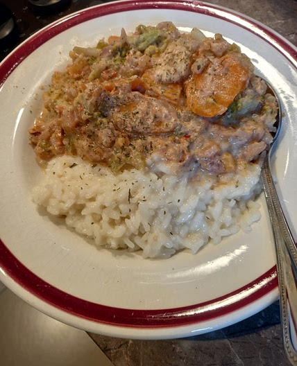 Vegetable Korma (0.87g fat)