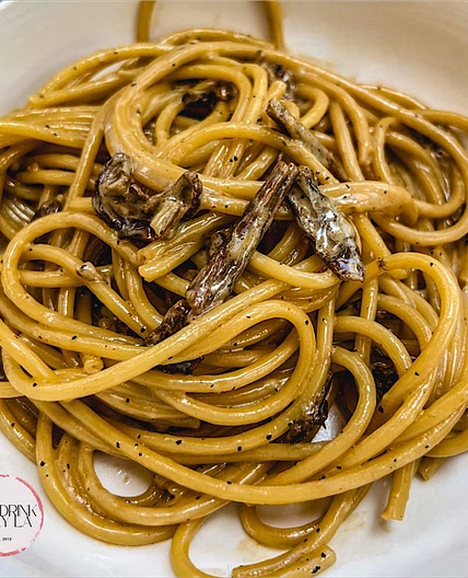 Bucatini with Porcini Mushroom Sauce