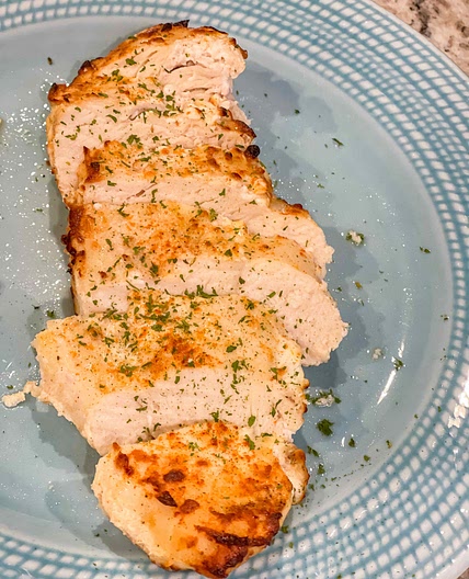 Air fried yogurt chicken 