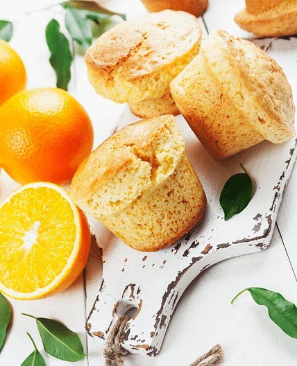 Orange Cream Cheese Muffins