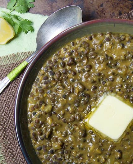 Buttery Black Lentil Curry (Dal Makhani)