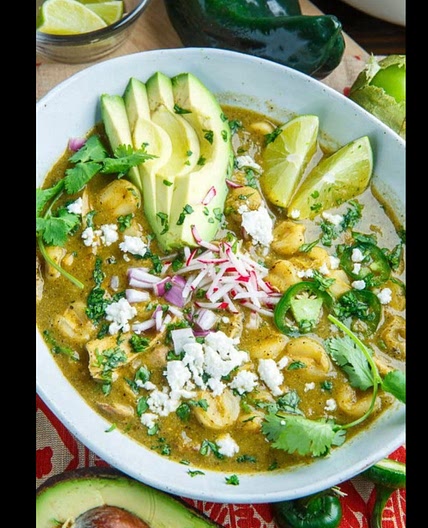Green Chicken Pozole