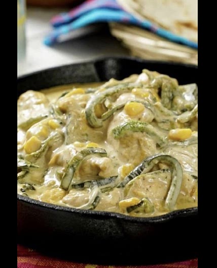 Chicken Poblanos  