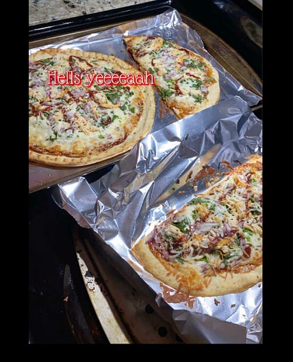 Fast& easy BBQ Chicken Pizza 