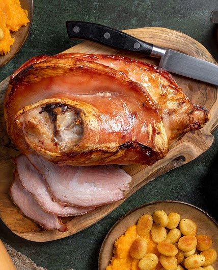 Jarret de porc au sirop d'érable